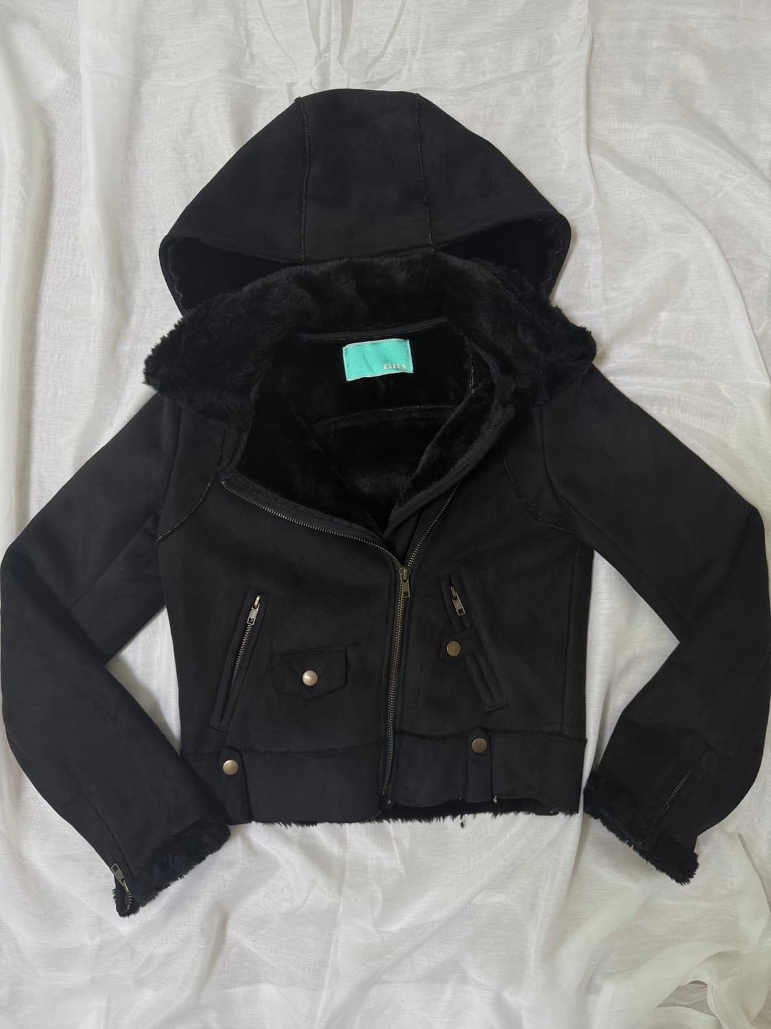 후드 무스탕 상품이미지2