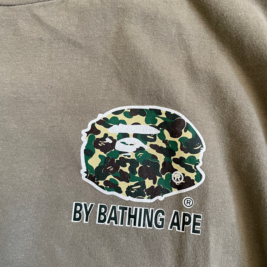 90’s 베이프 카모 빈티지 반팔 티셔츠 상품이미지3