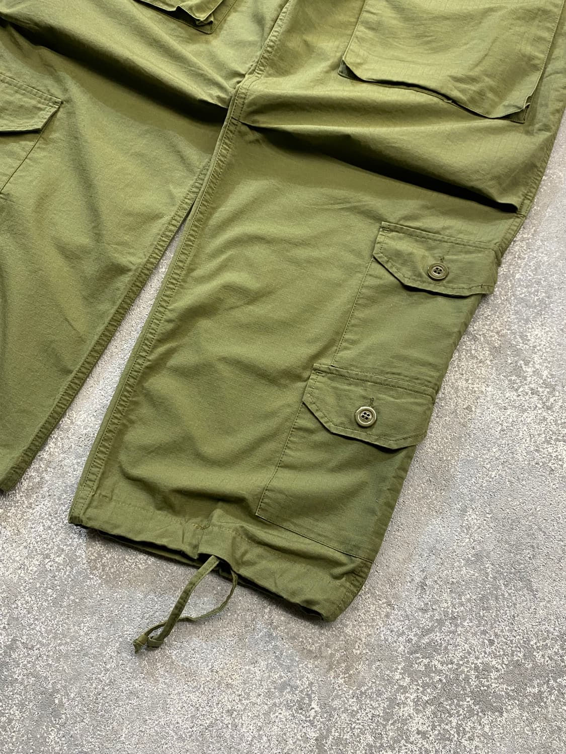 [L] Outstanding 아웃스탠딩 립스탑 밀리터리 몽키팬츠 상품이미지4