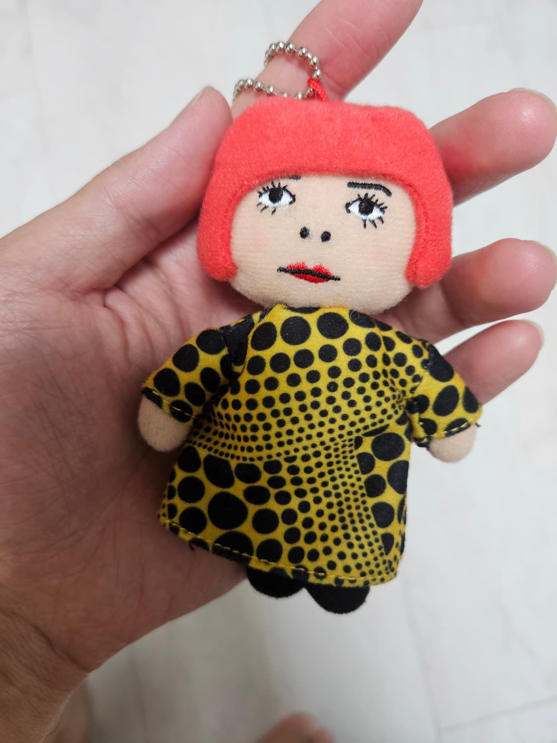 쿠사마야요이 플러시 키링 인형 상품이미지2