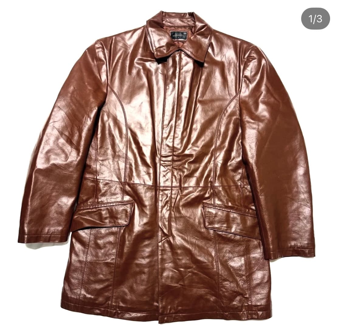 Gardiano - 레더 코트 상품이미지1