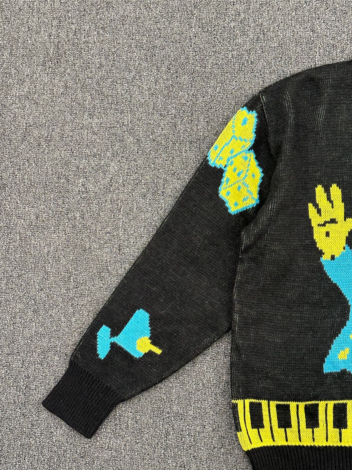 OS)Cream Soda 80s 빈티지 Timmy 브이넥 스웨터 상품이미지5