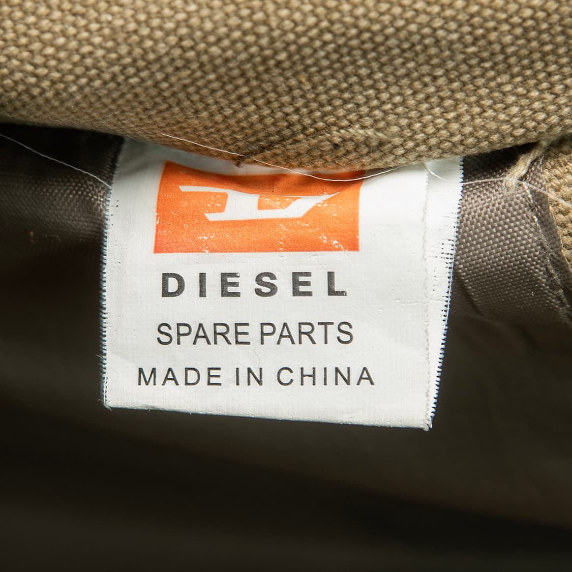 90s~ 디젤 스페어 파츠 테크 캔버스 백팩  상품이미지10