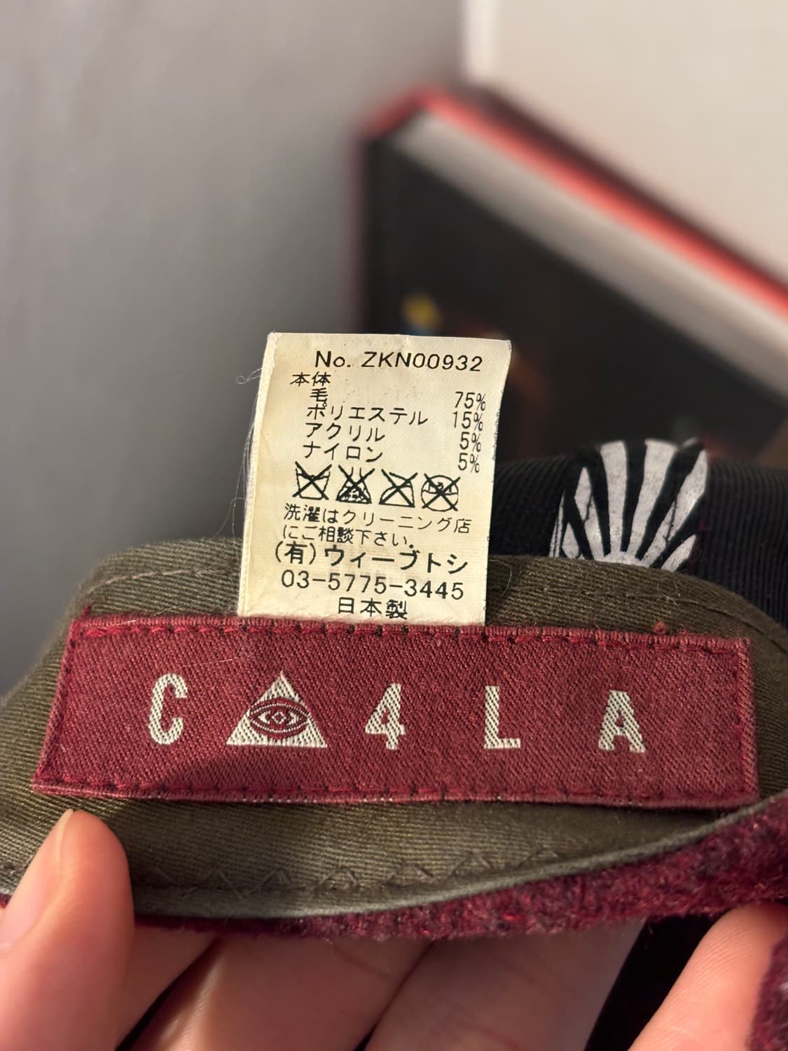 Ca4la 울 캡  상품이미지8