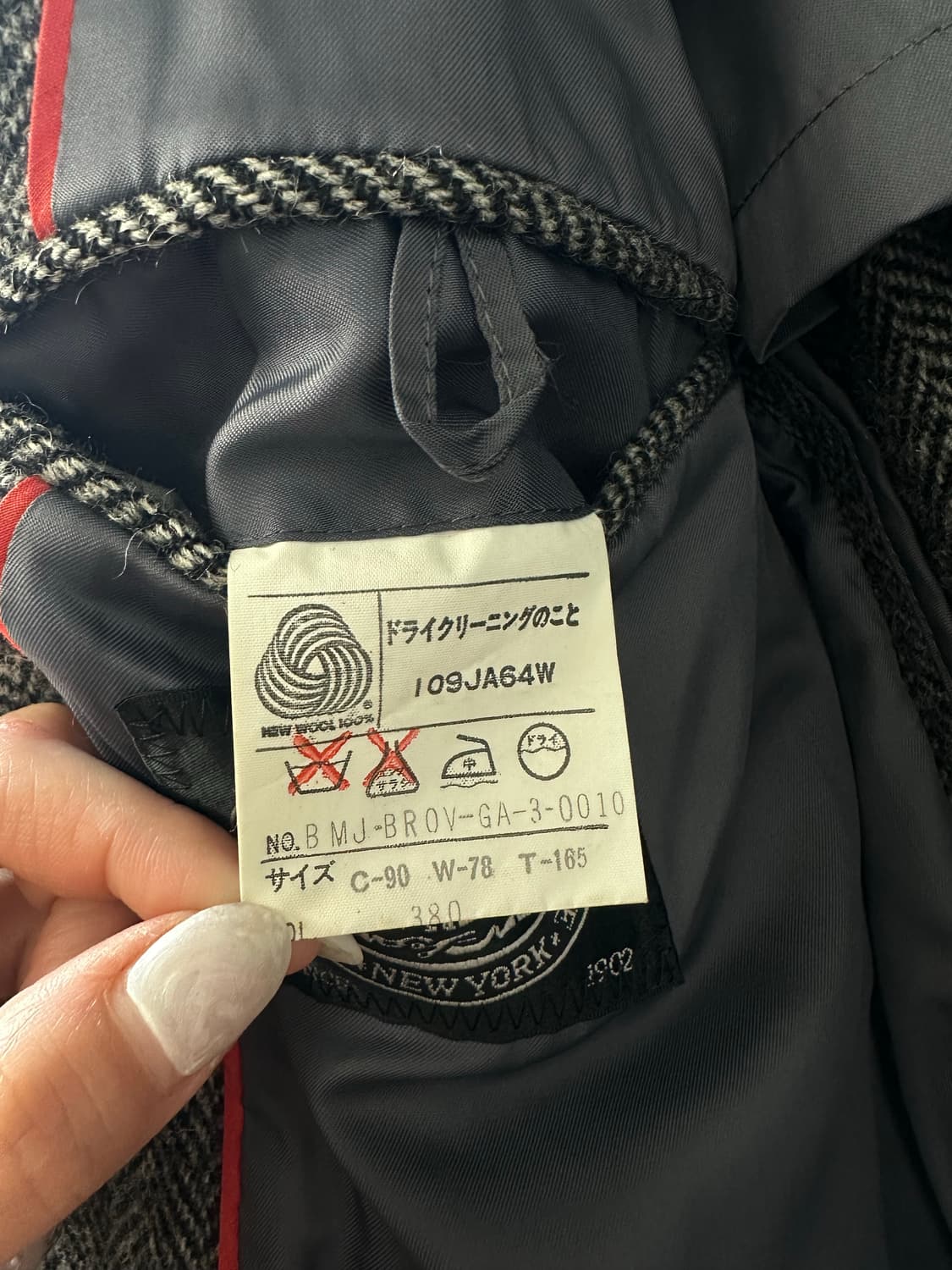 J.PRESS 제이프레스 울 100% 헤링본 코트 상품이미지7