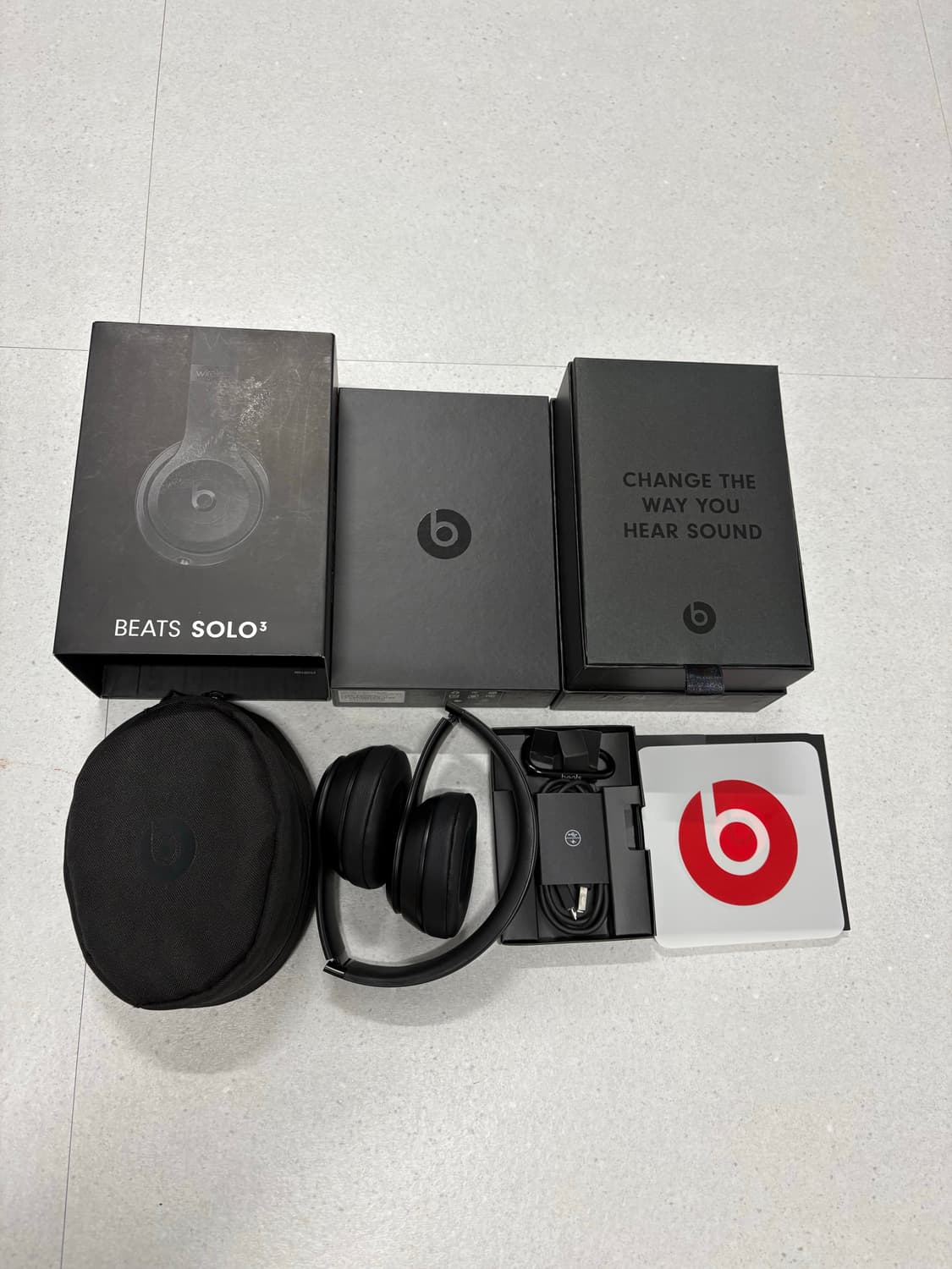 [풀구성] beats solo3 블랙 거의 새상품 상품이미지1