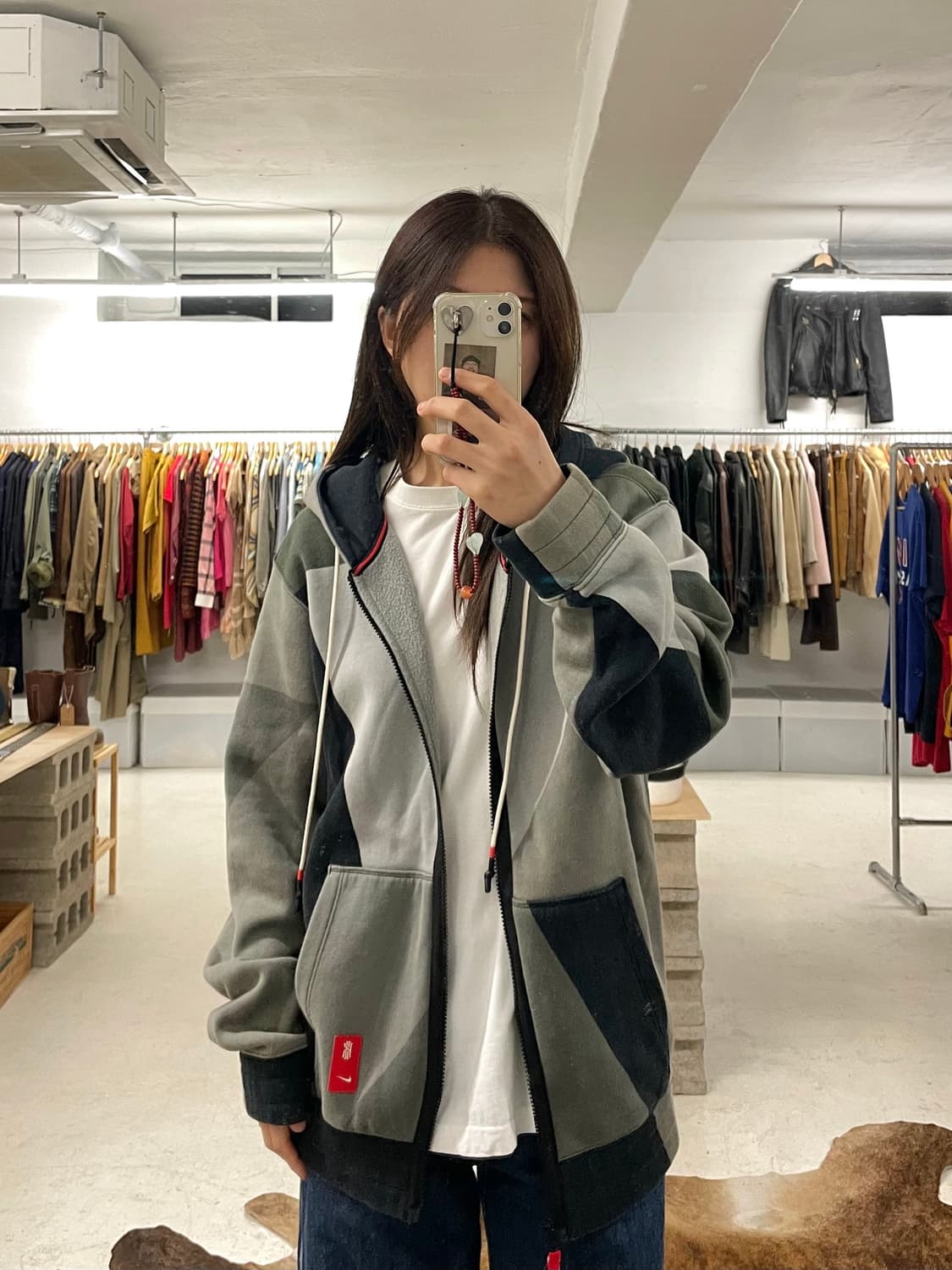 NIKE crazy pattern hood zip-up 나이키 크레이지 상품이미지3