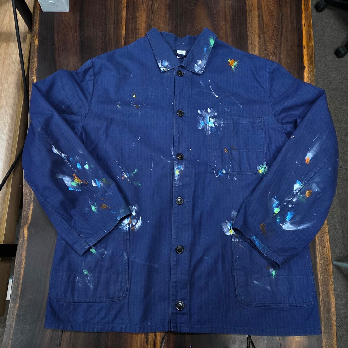 핸드 페인팅 프렌치 워크 자켓 상품이미지2