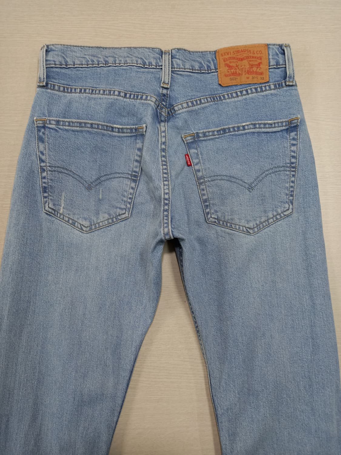 30 리바이스502 데미지워싱 리오셀 스판 슬림일자진 30-199 상품이미지4