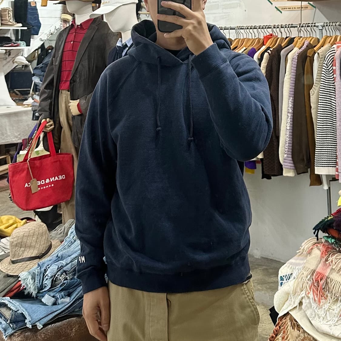 (착용컷) MACKINTOSH PHILOSOPHY 후드 티셔츠 (100) 상품이미지3