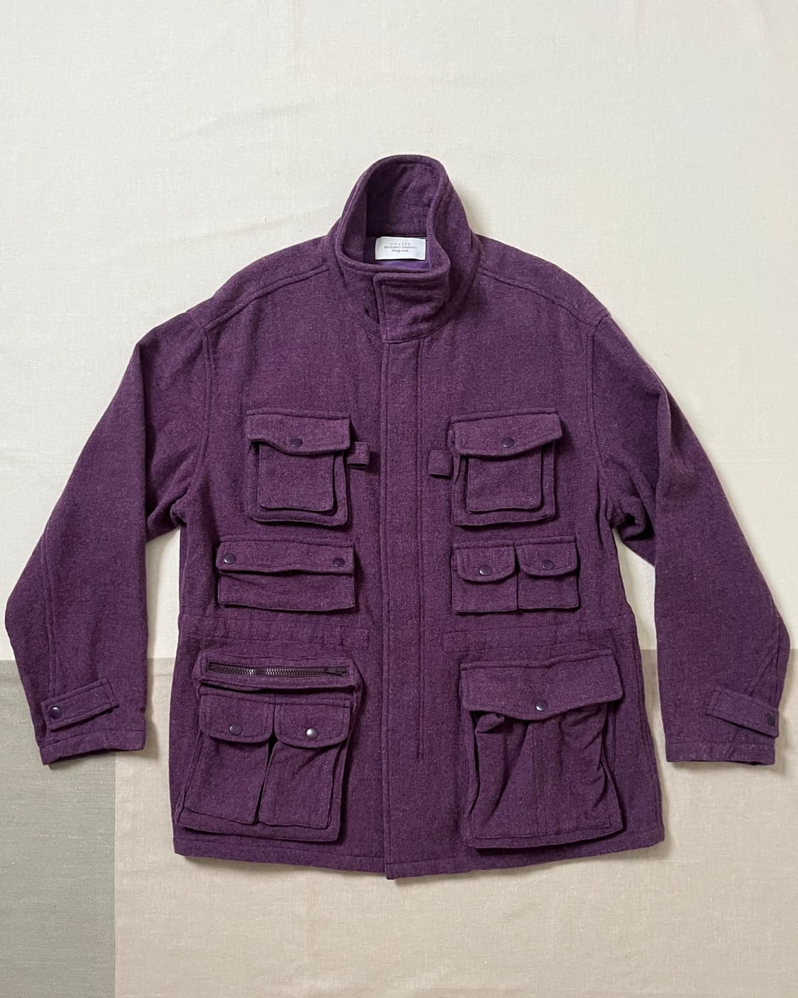 언유즈드 카메라맨 펠트 울 자켓 unused 포토그래퍼 자켓 상품이미지1