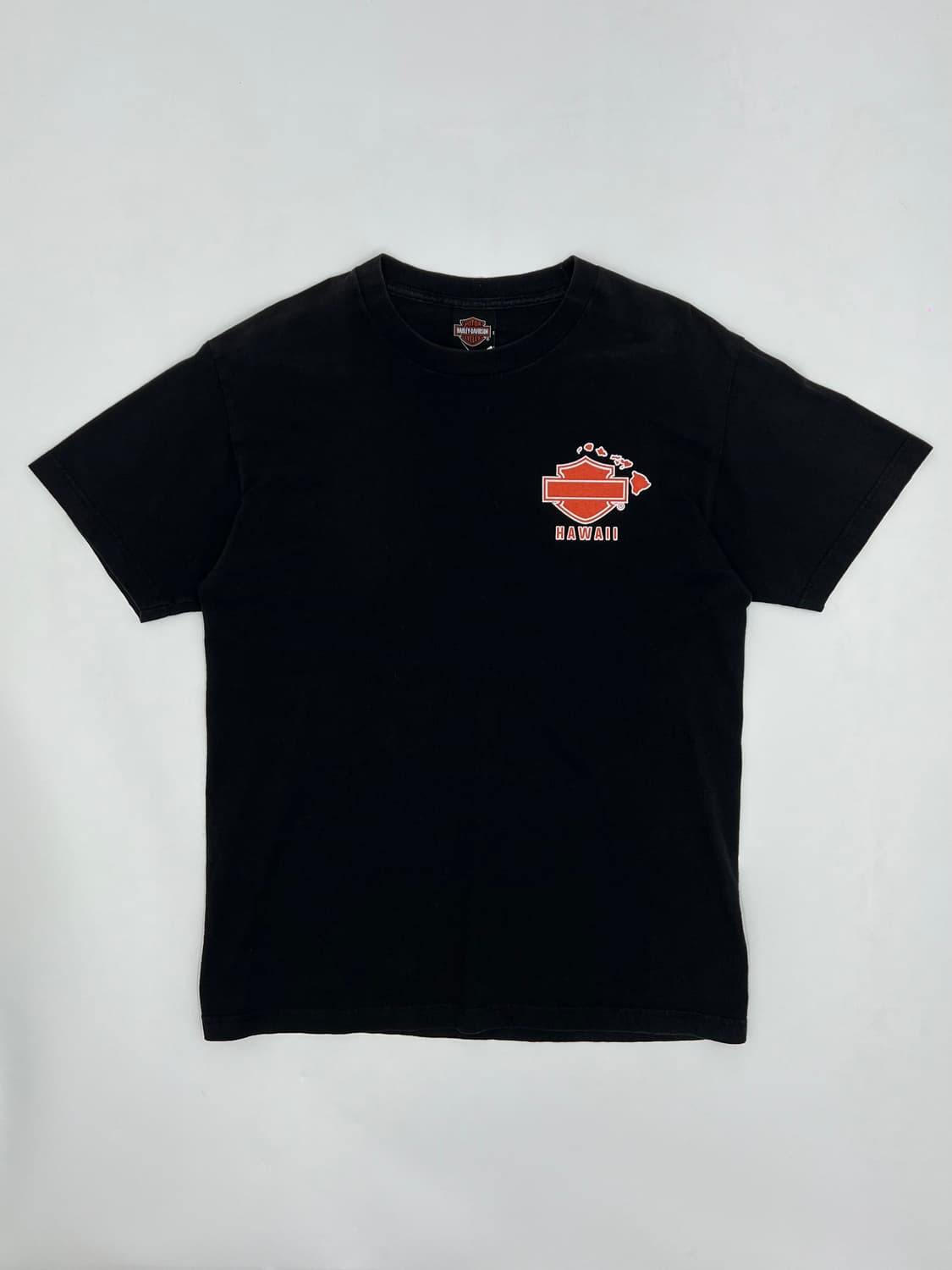 할리 데이비슨 빅 로고 프린팅 반팔 티셔츠 상품이미지3