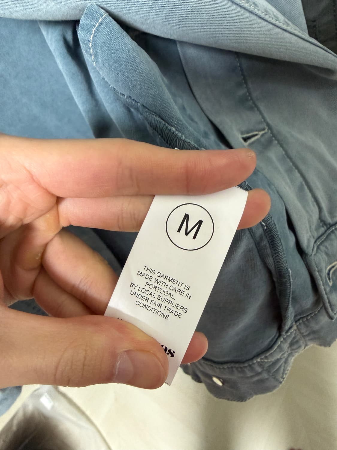 기마구아스 블루 재스퍼 데님자켓 (M) 상품이미지5