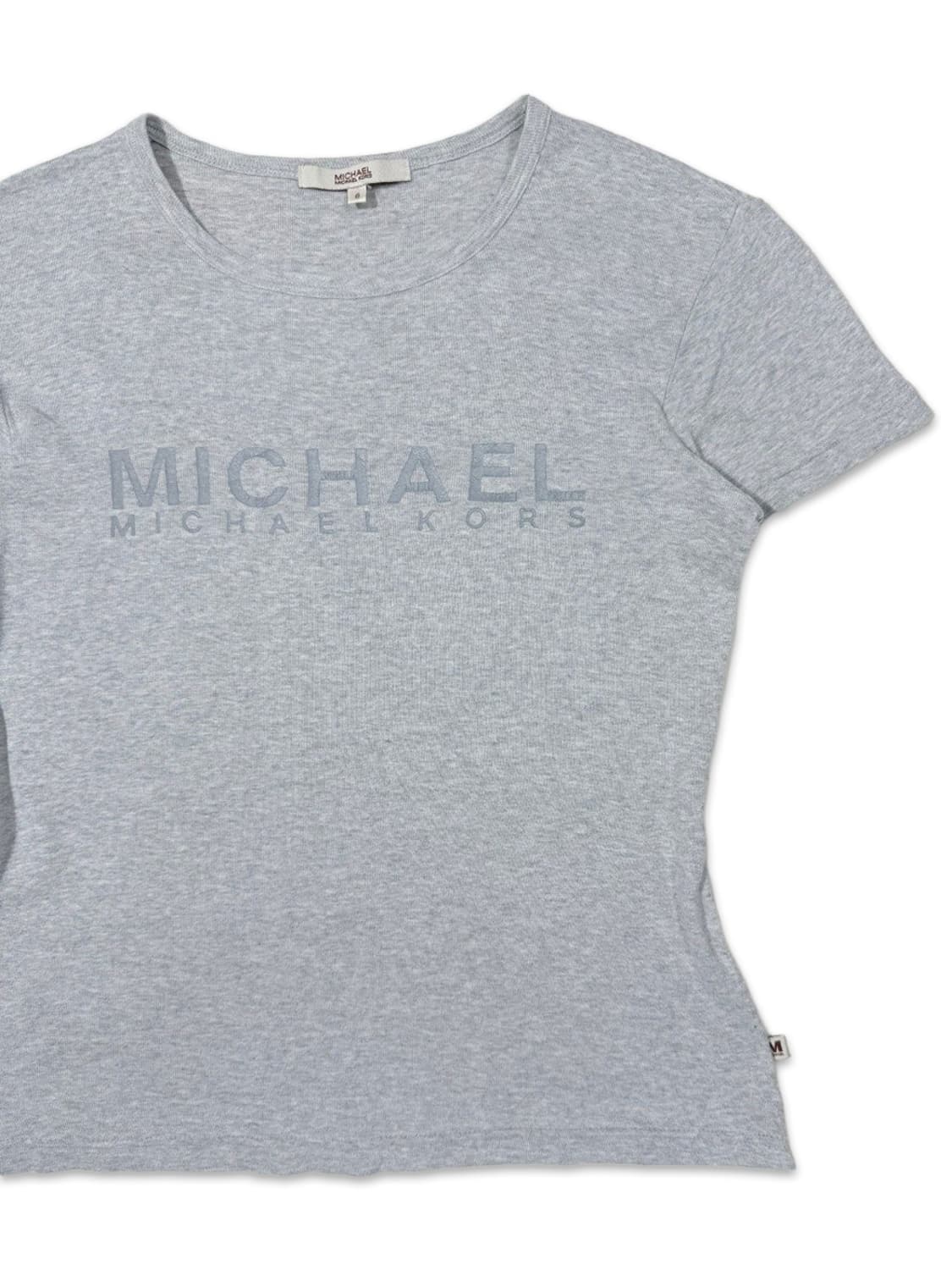 빈티지 Michael Kors 그레이 로고 반팔티 상품이미지2