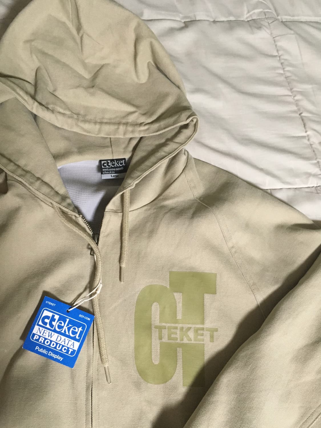 TEKET  워크자켓 베이지 (Work Jacket Beige) 상품이미지1