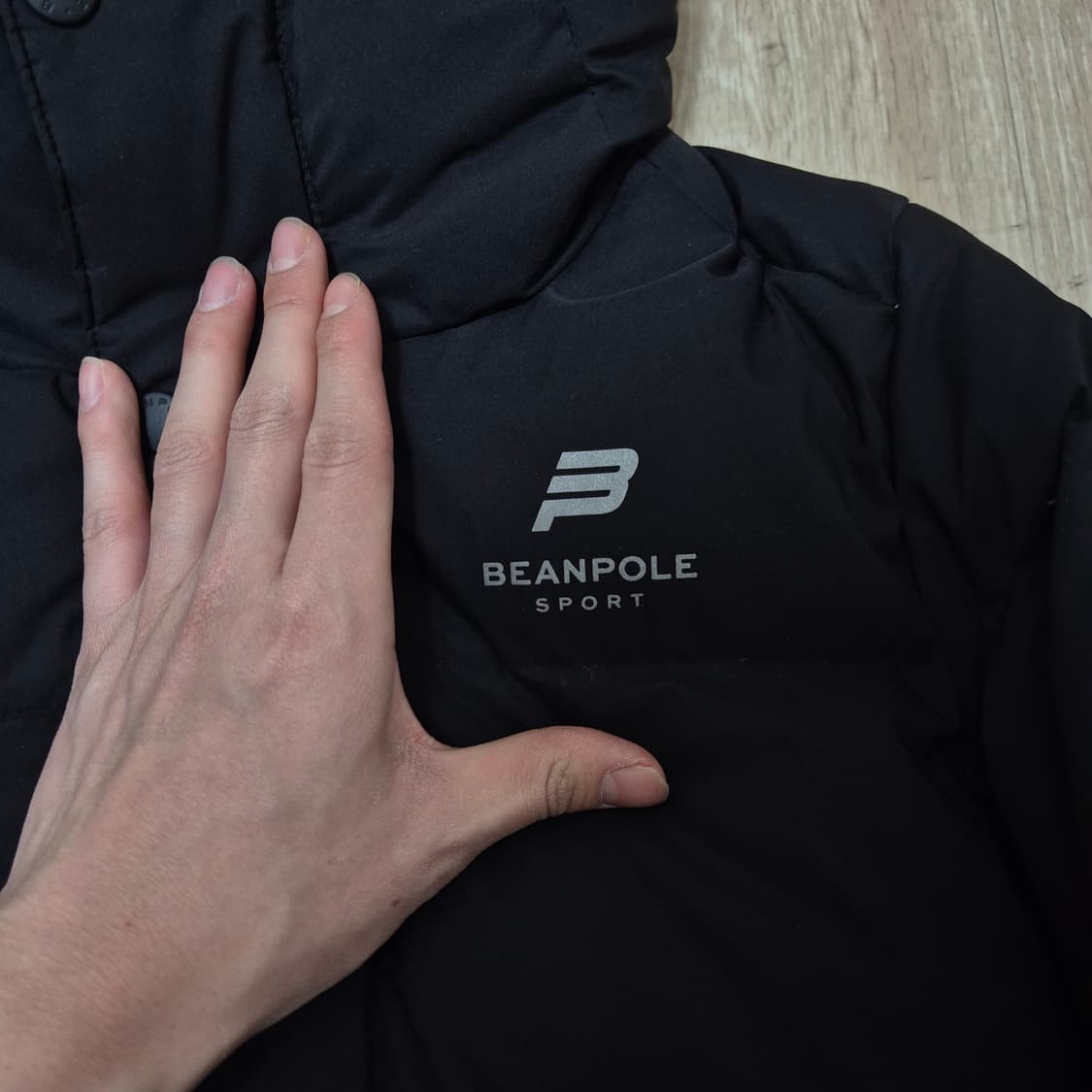 빈폴 스포츠 덕다운 벤치다운 후드 롱패딩 점퍼 XS(85) 상품이미지4