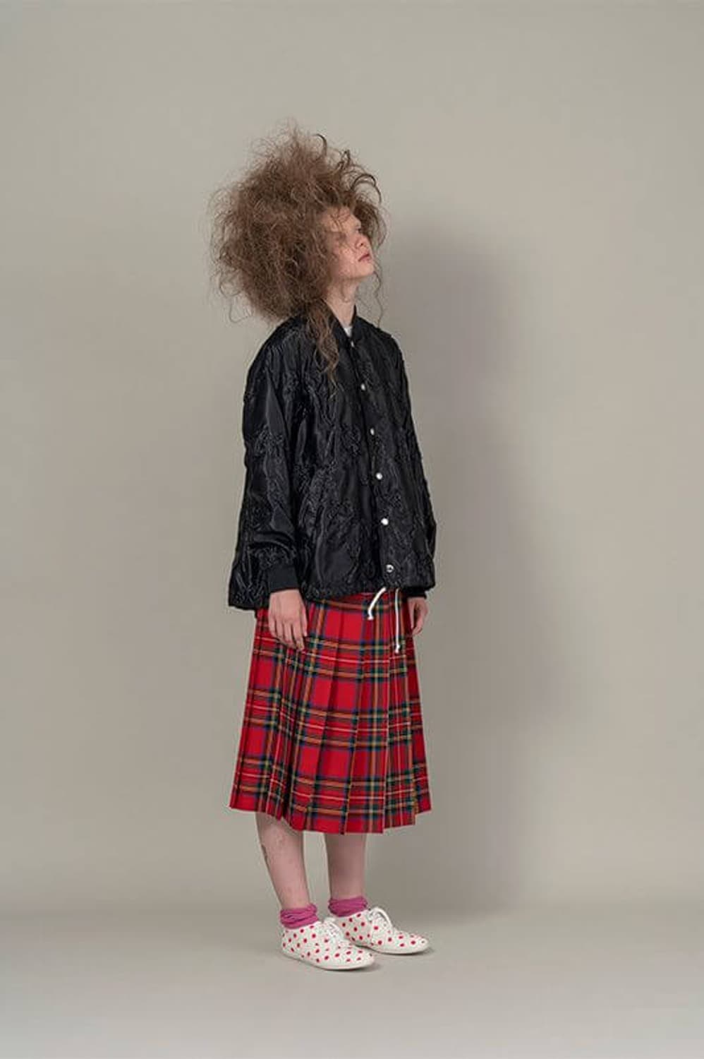 Tartan Check Pleats Skirt 상품이미지1