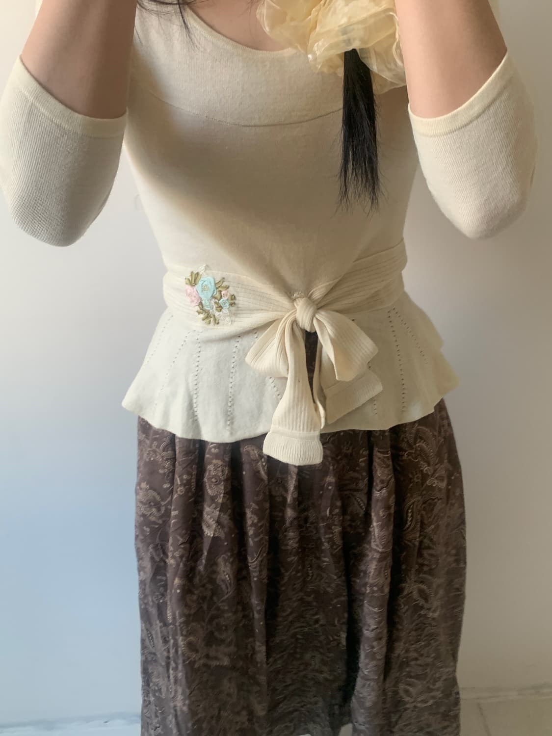 Flower pattern skirt 상품이미지8