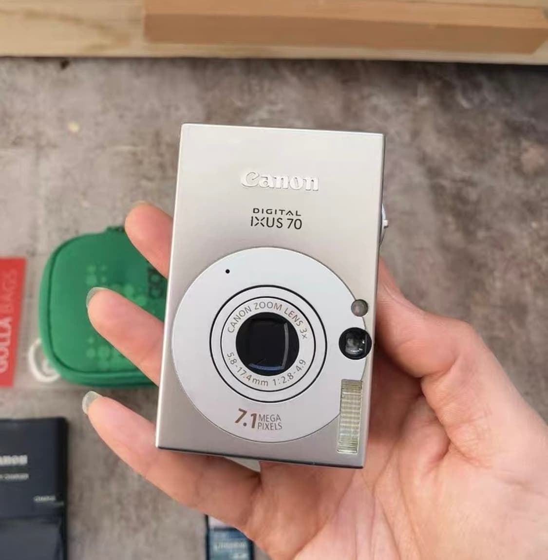 A급컨디션) 캐논 익서스 70 CANON IXUS 70 빈티지 디카 상품이미지7