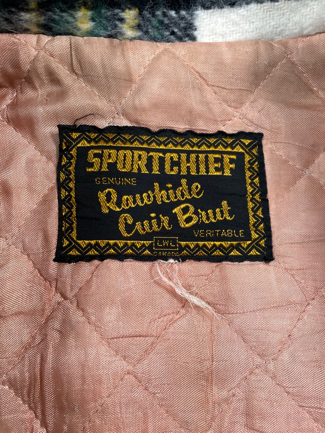 빈티지 럼버잭 퍼 셔츠 자켓 상품이미지8