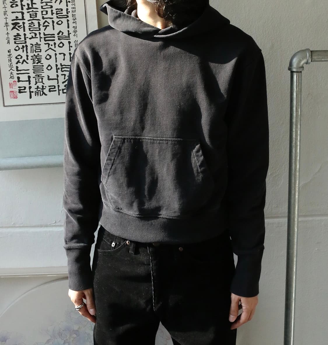 헬무트랭 블랙 후디  상품이미지1