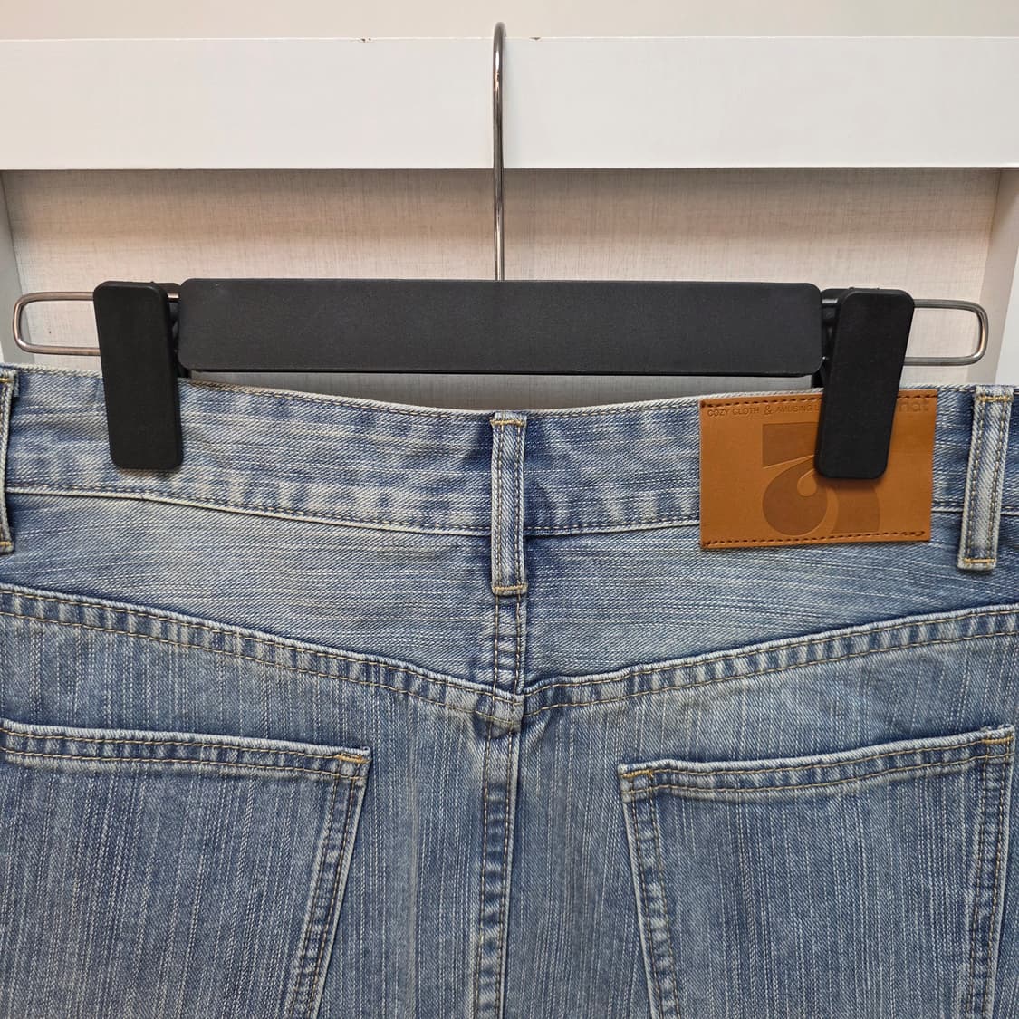 YaWhat 엔젤 워싱 데님 스커트  상품이미지5