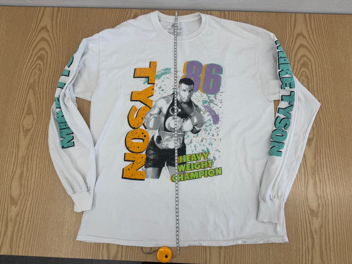 90s 빈티지 마이크타이슨 긴팔 티셔츠 상품이미지4