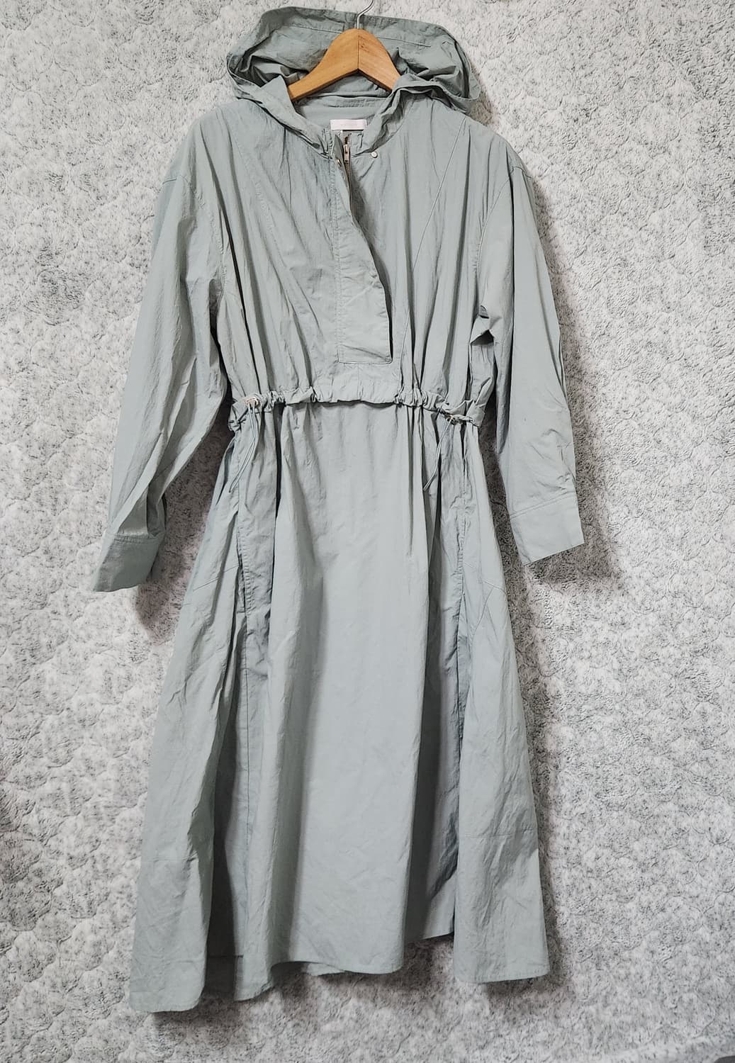 203A [F] 르꼬르망 나일론 후드 원피스 상품이미지1