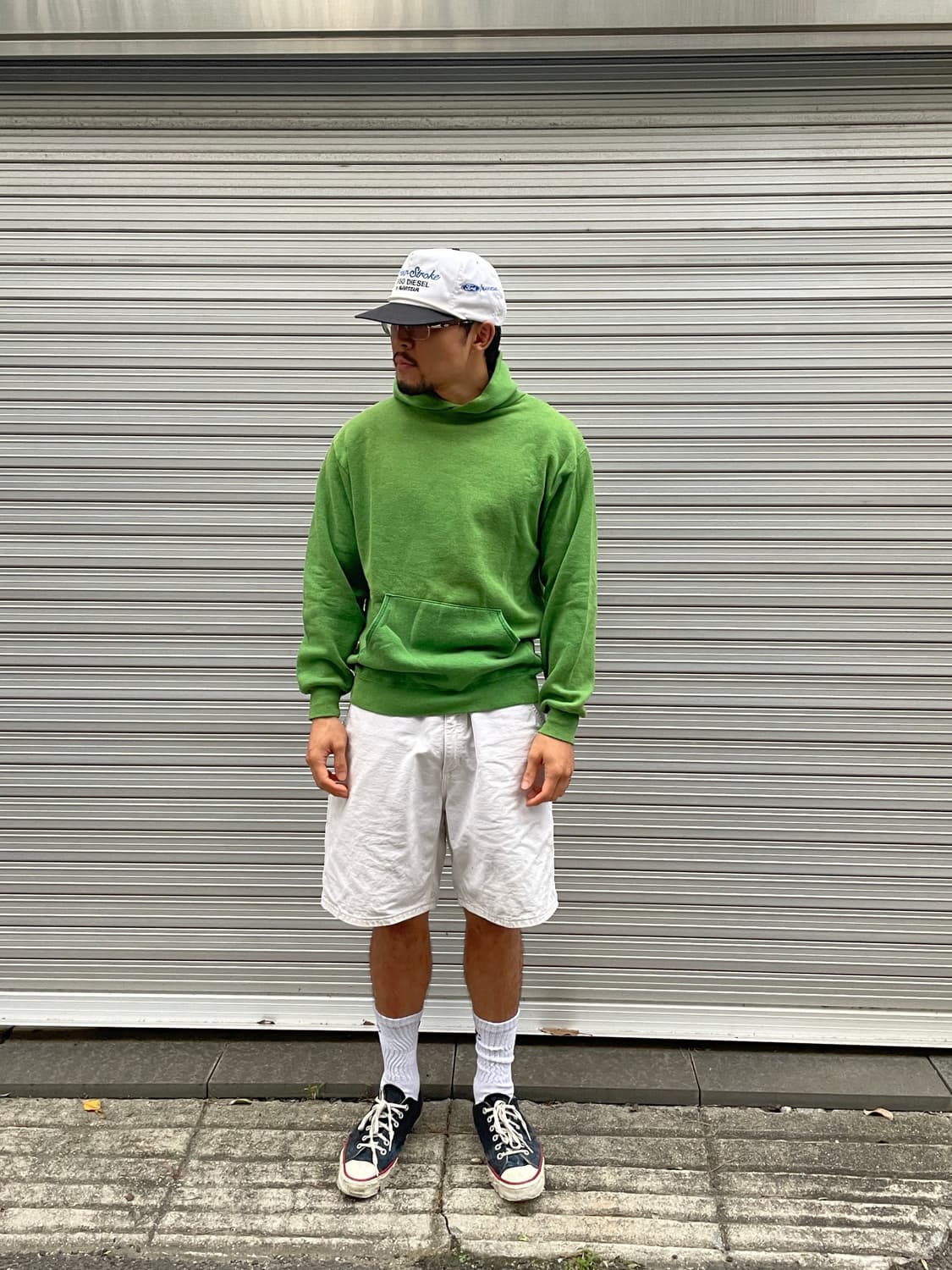 80s~ Mid 90s Jerzees Green 50/50 Hoodie 상품이미지3