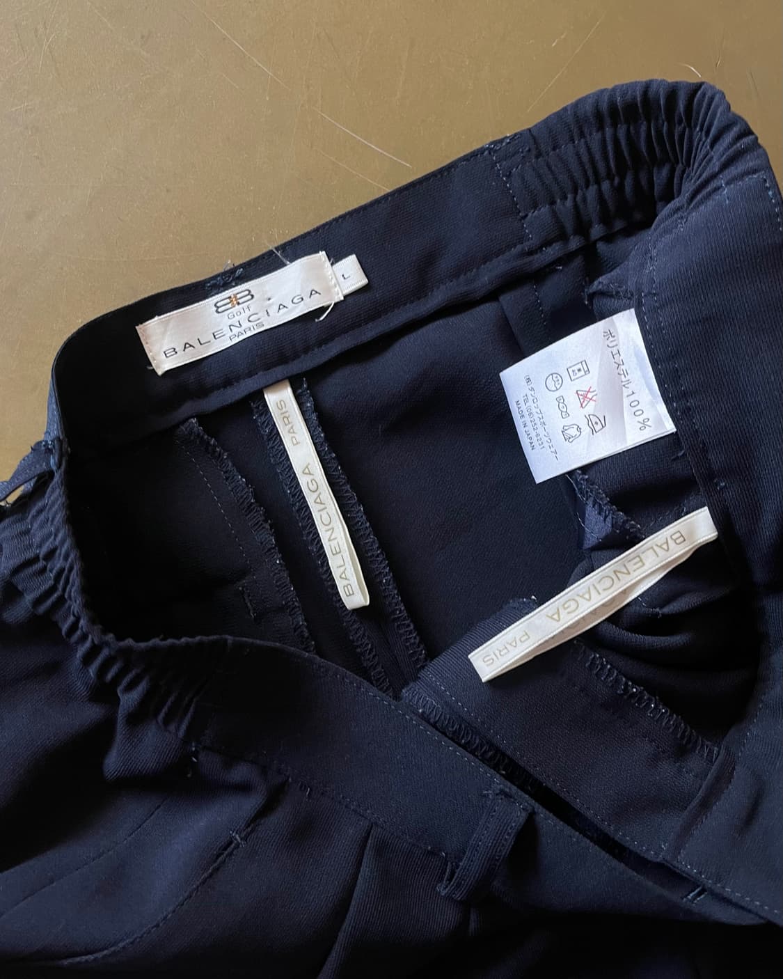 90-00s BALENCIAGA Paris Wide Old Trouser 상품이미지7