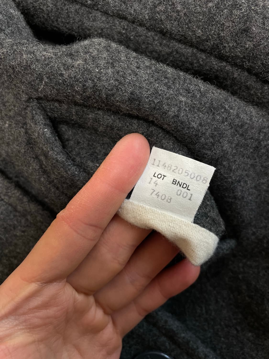 쇼트 740N 피코트 그레이 s 상품이미지8