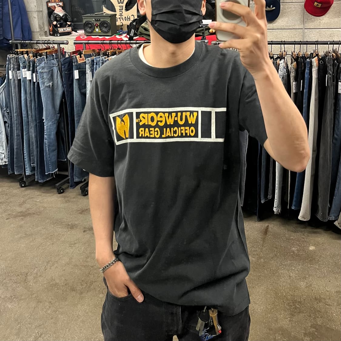 90s 우탱클랜 우웨어 티셔츠 (105) 상품이미지6