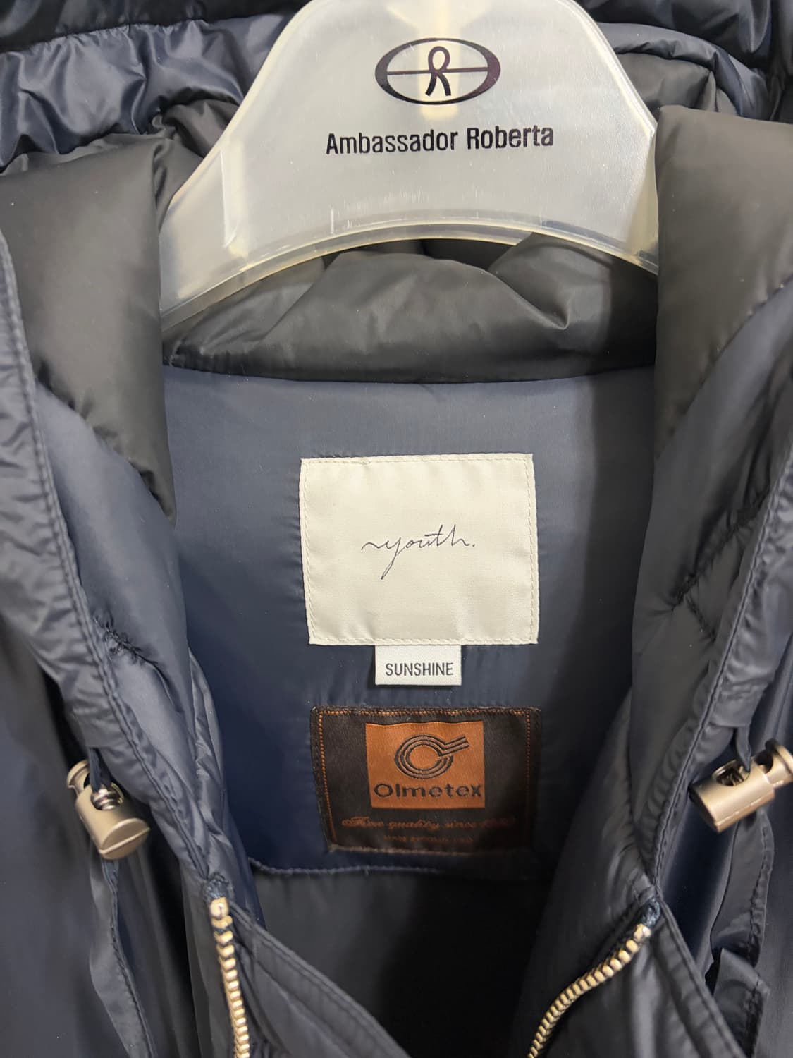 유스 m51 푸퍼 패딩 네이비 S 상품이미지3