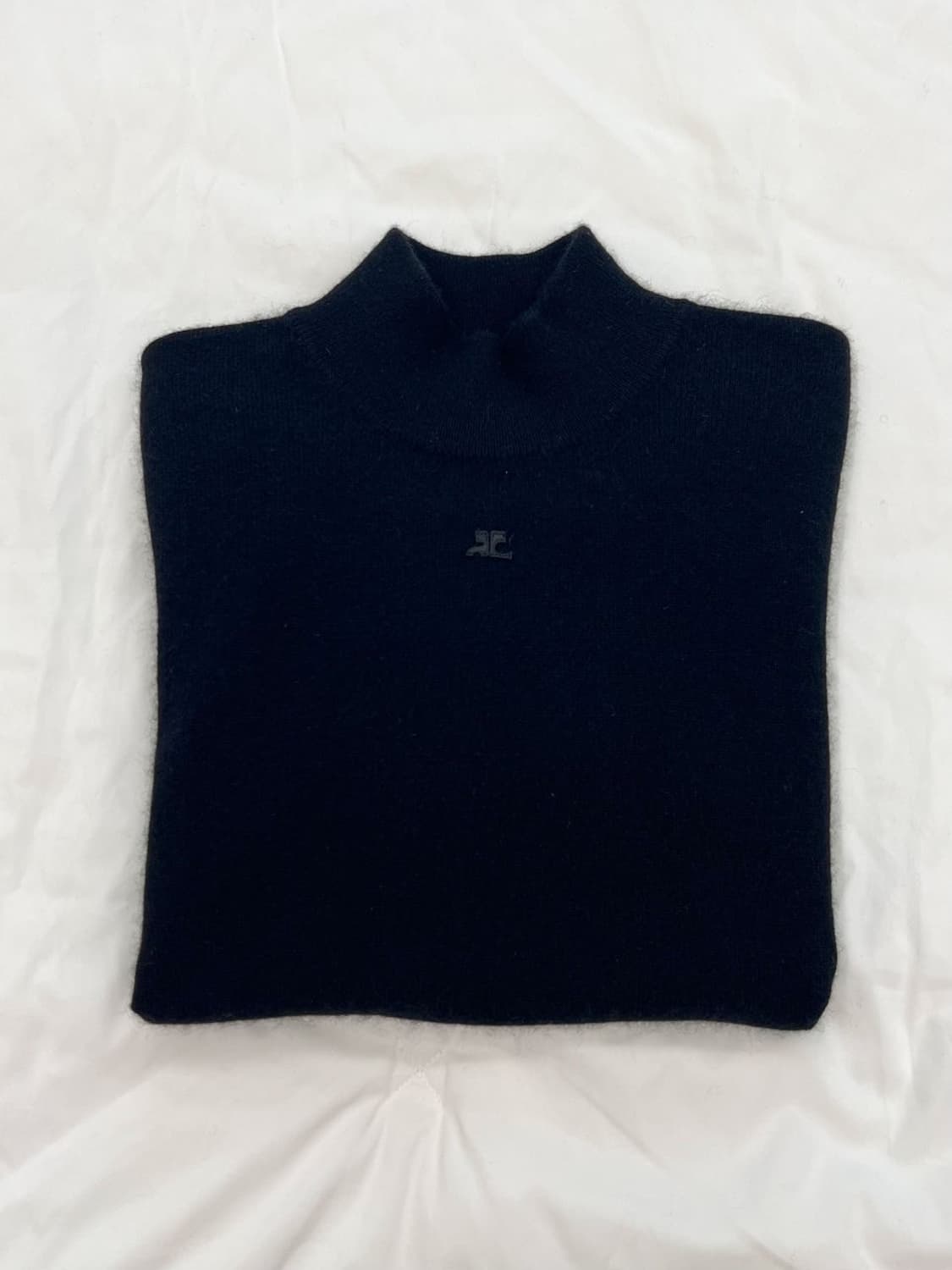 courreges / 꾸레쥬 블랙 캐시미어 니트   상품이미지1