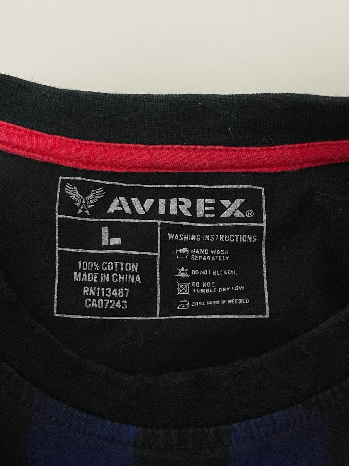 Avirex 아비렉스 올드스쿨 흑표범 라인스톤 반팔 티셔츠 상품이미지3