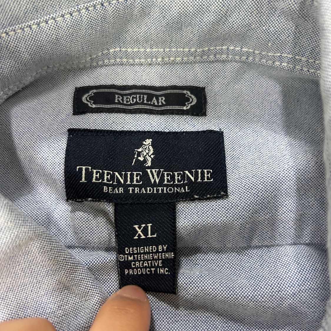 티니위니 셔츠 하늘색  상품이미지2