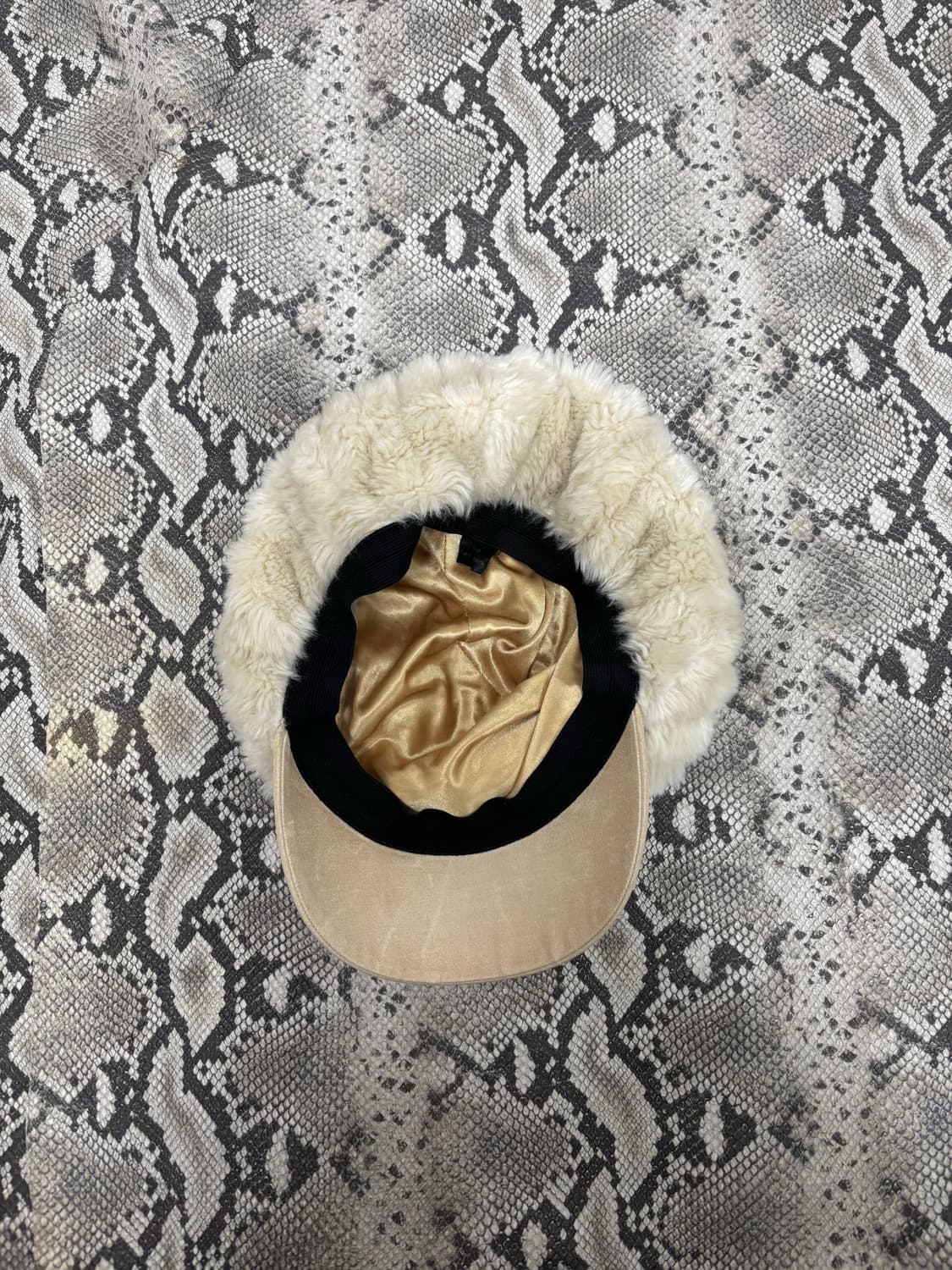 5 Beige Fur Cap (여성 Free) 3.0 상품이미지6