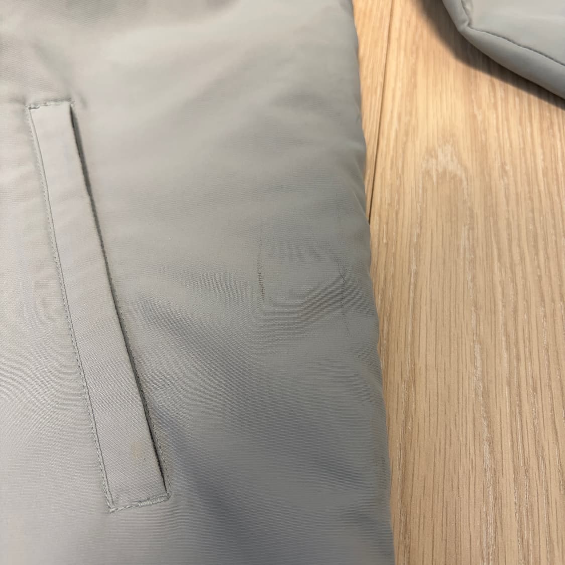 아디다스 00s 올드스쿨 그레이/옐로우 리버시블 후드 누빔 자켓 상품이미지9