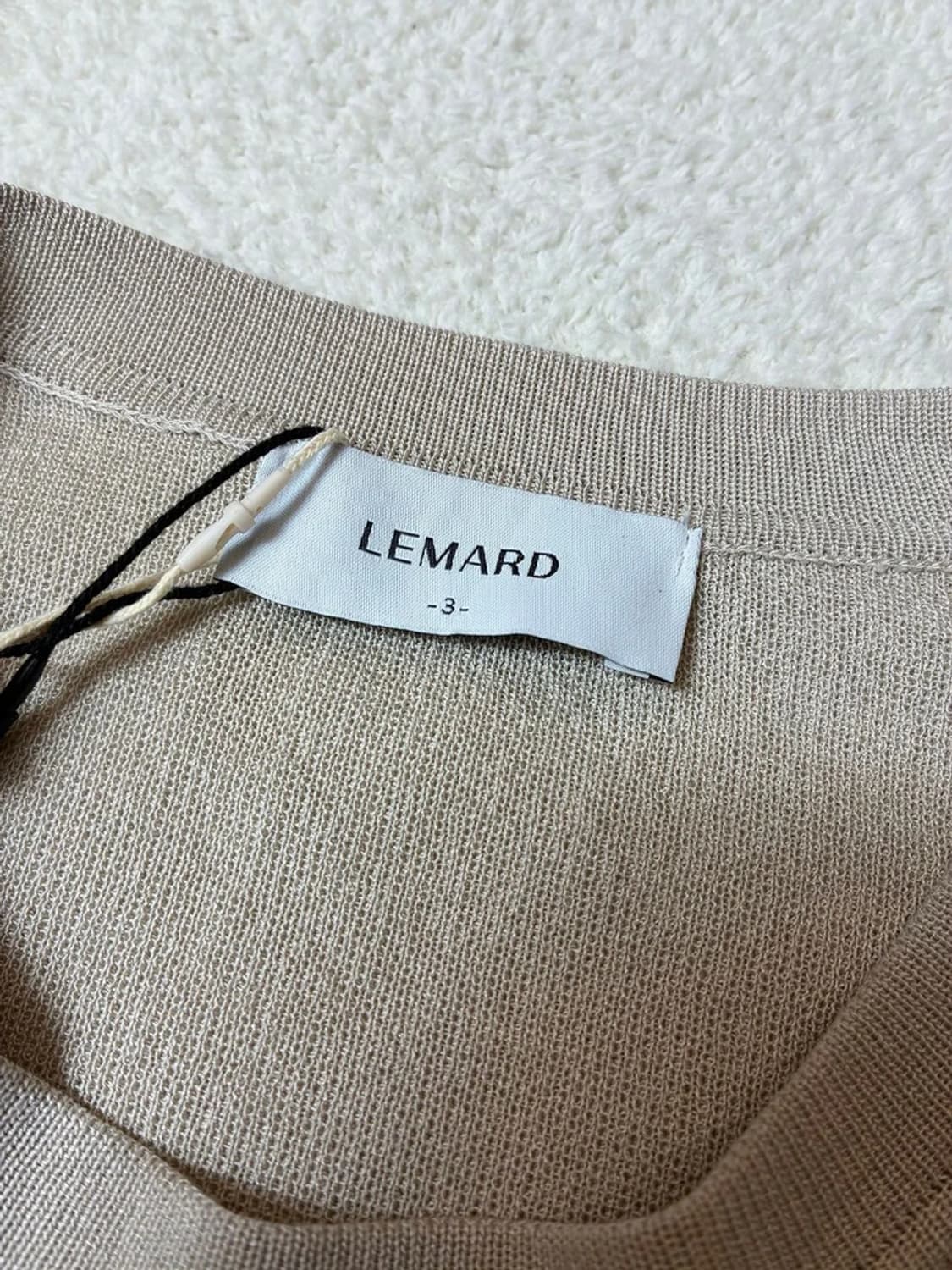 르마드 LEMARD 24ss 라운드 실켓 니트 PN6302    상품이미지5