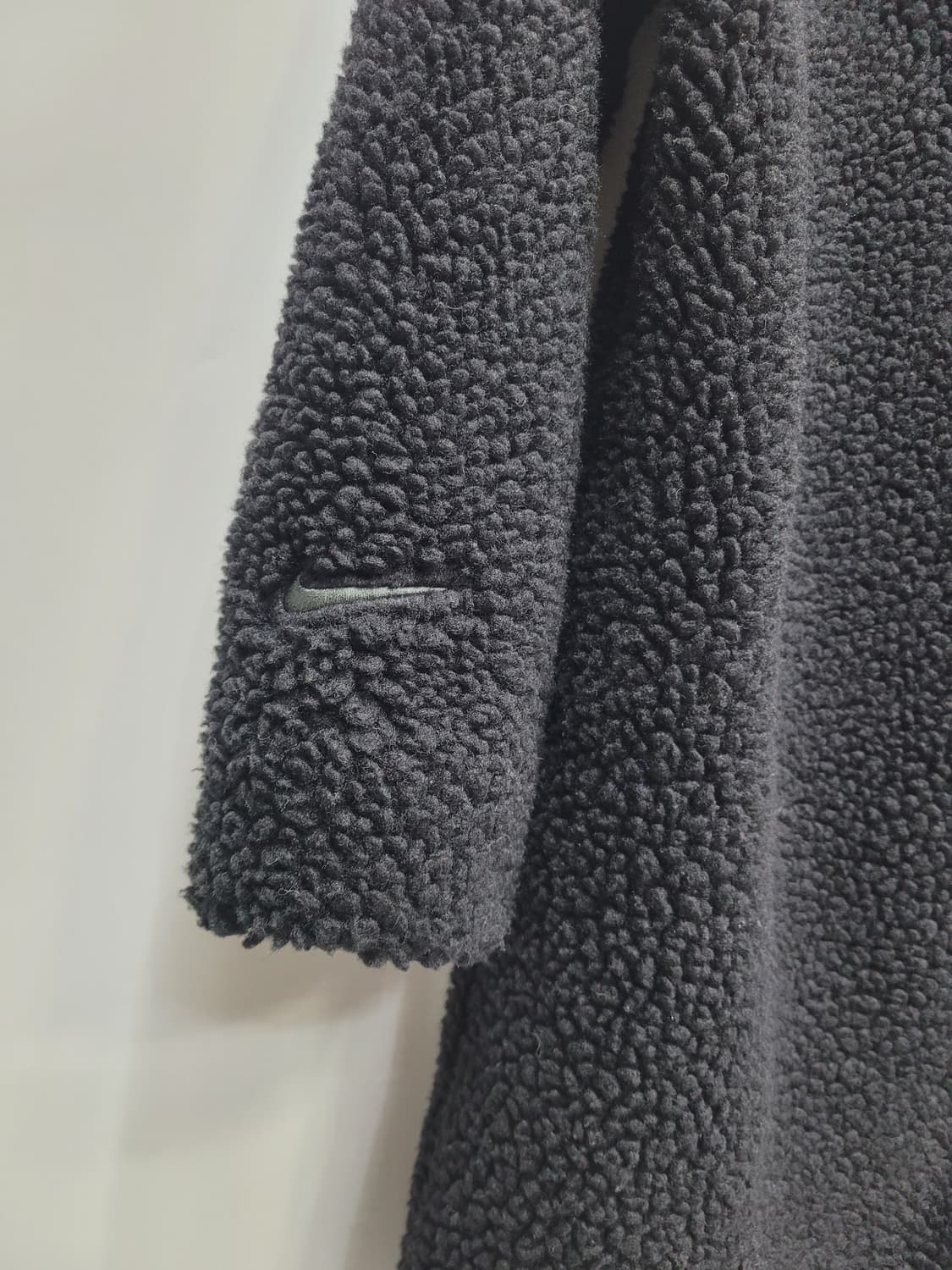 NIKE 22FW 나이키 세르파 후리스 롱 자켓 / 여 85 블랙 상품이미지5