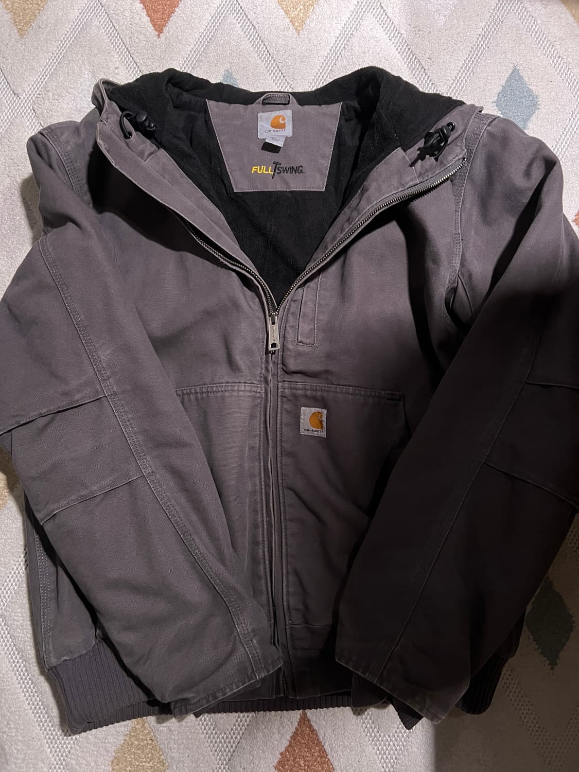 Carhartt 칼하트 차콜 덕 액티브 자켓 상품이미지1