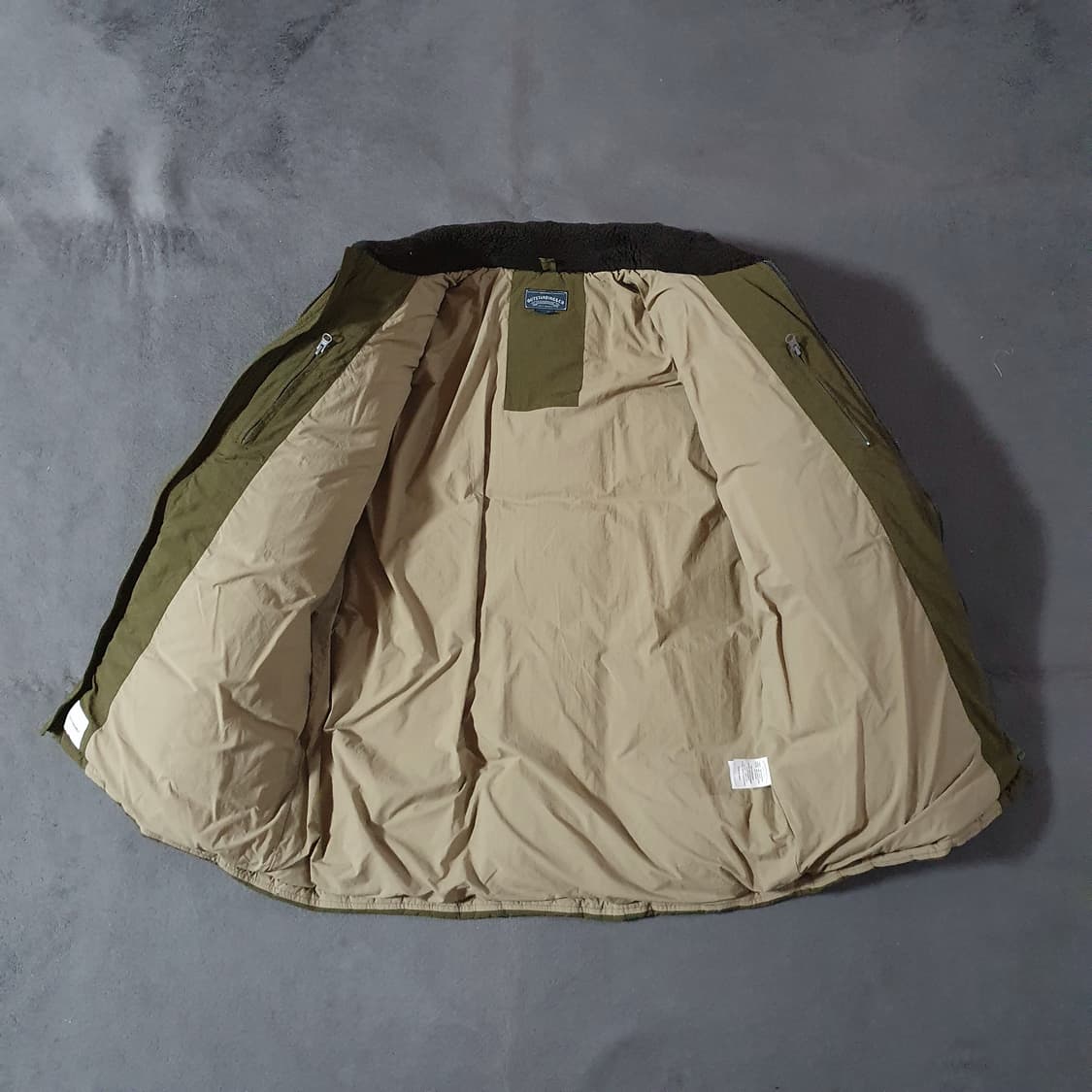 L 아웃스탠딩 무통 구스다운 파카 패딩 자켓 올리브그린 상품이미지7