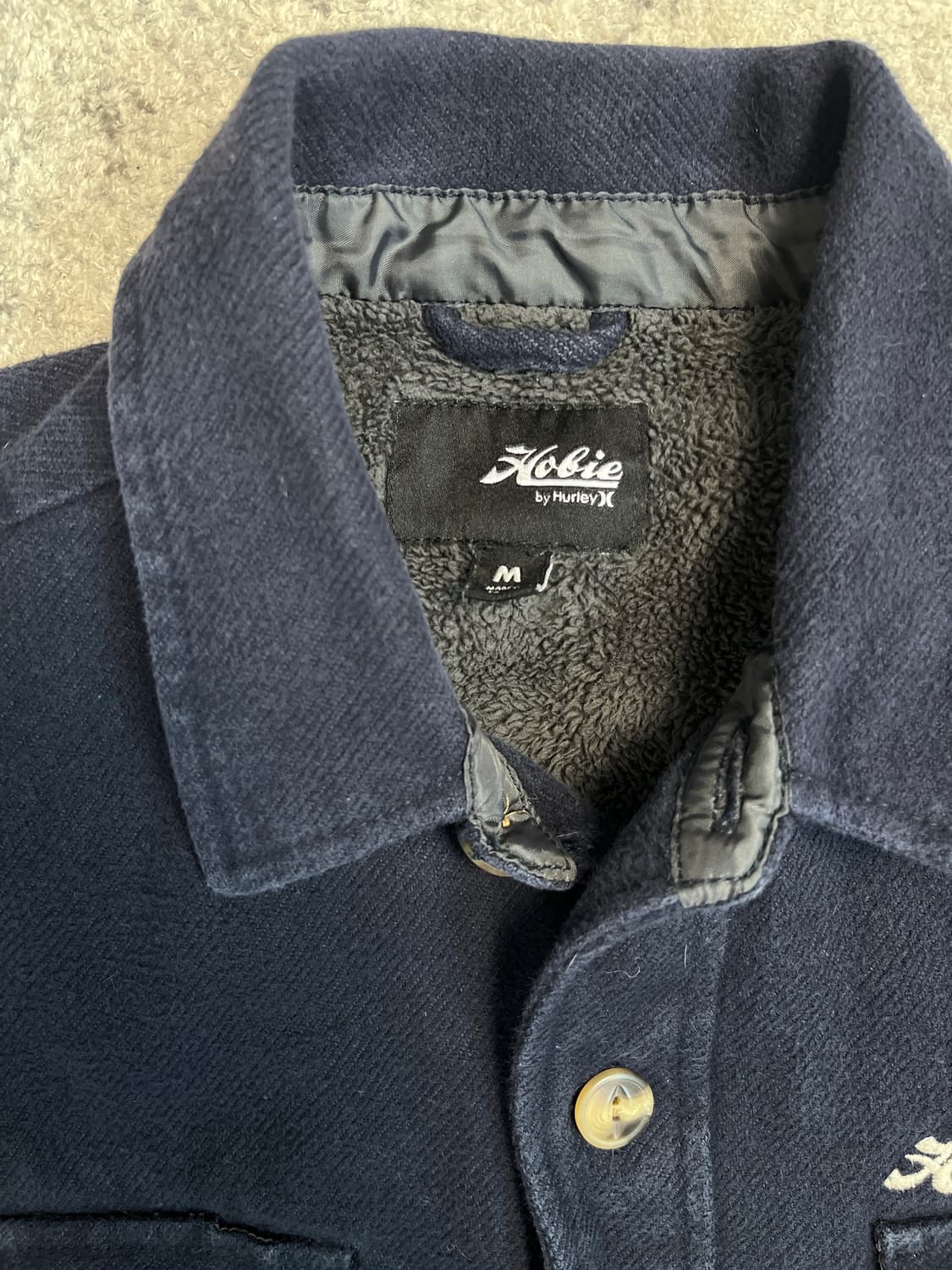 호비 쉐르파 라인 셔츠 상품이미지4