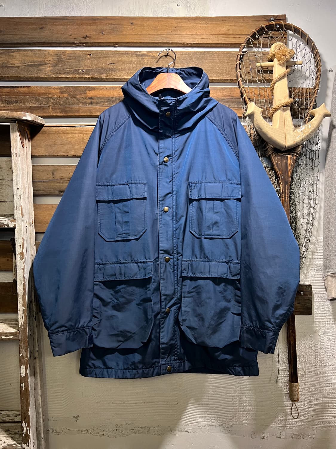 [L]80's 울리치 Made in USA 네이비 마운틴 파카 상품이미지1