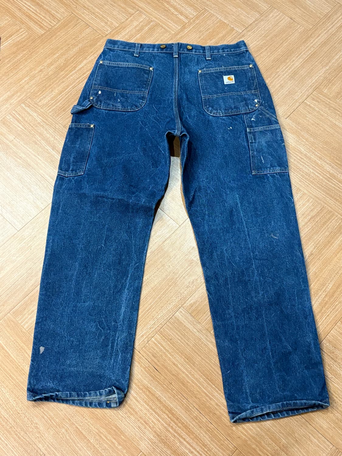 [36] 칼하트 더블니 데님 팬츠 USA 상품이미지3