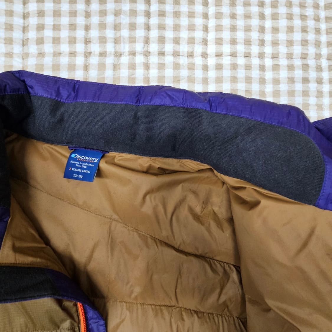 디스커버리 구스다운 경량패딩 남자100 상품이미지8