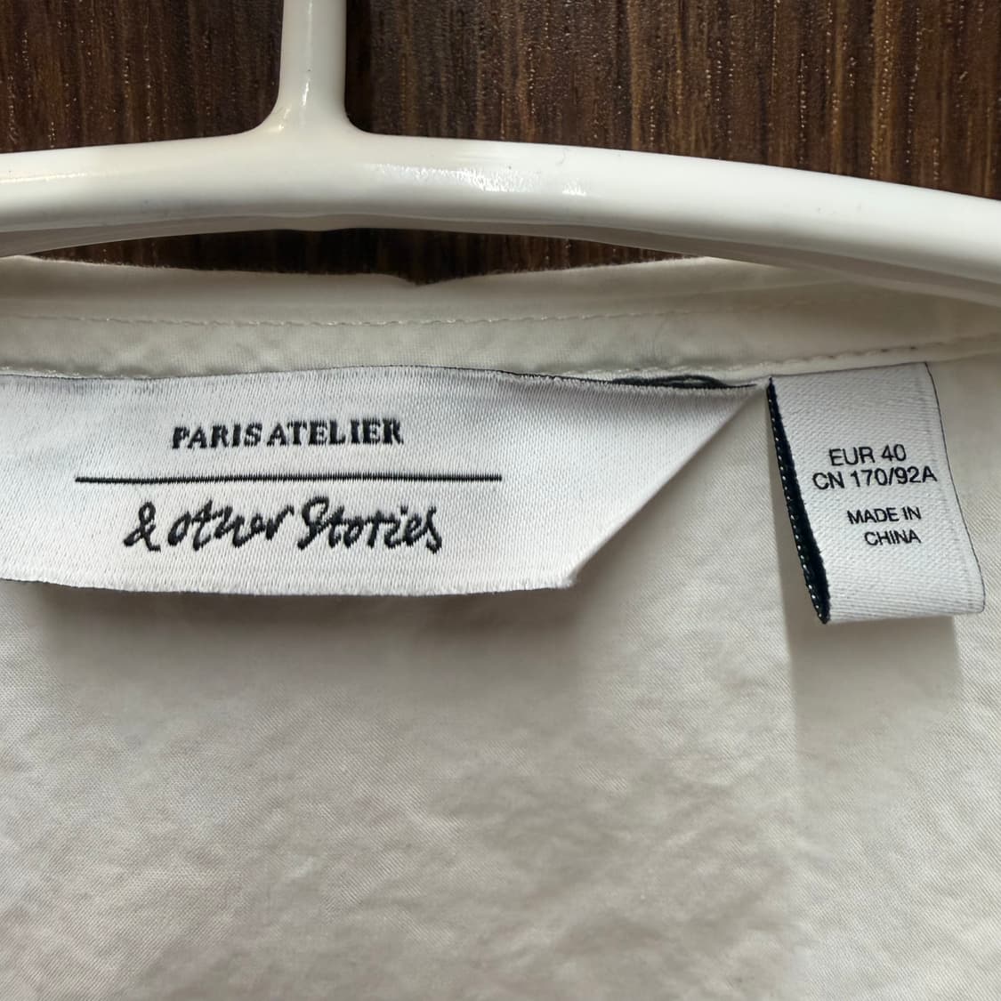 앤아더스토리즈 빅카라 블라우스  상품이미지2