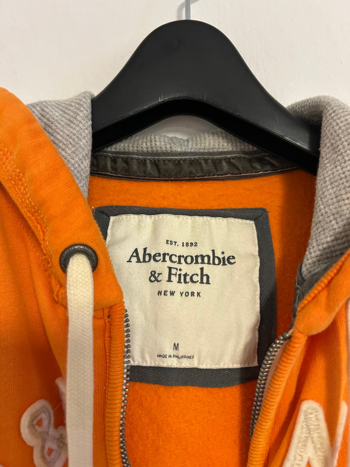 아베크롬비 레터링 후드집업 상품이미지2