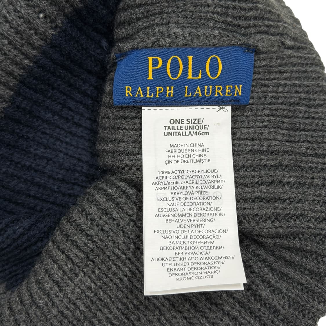 폴로 랄프로렌 포니 그레이 비니 모자 상품이미지4