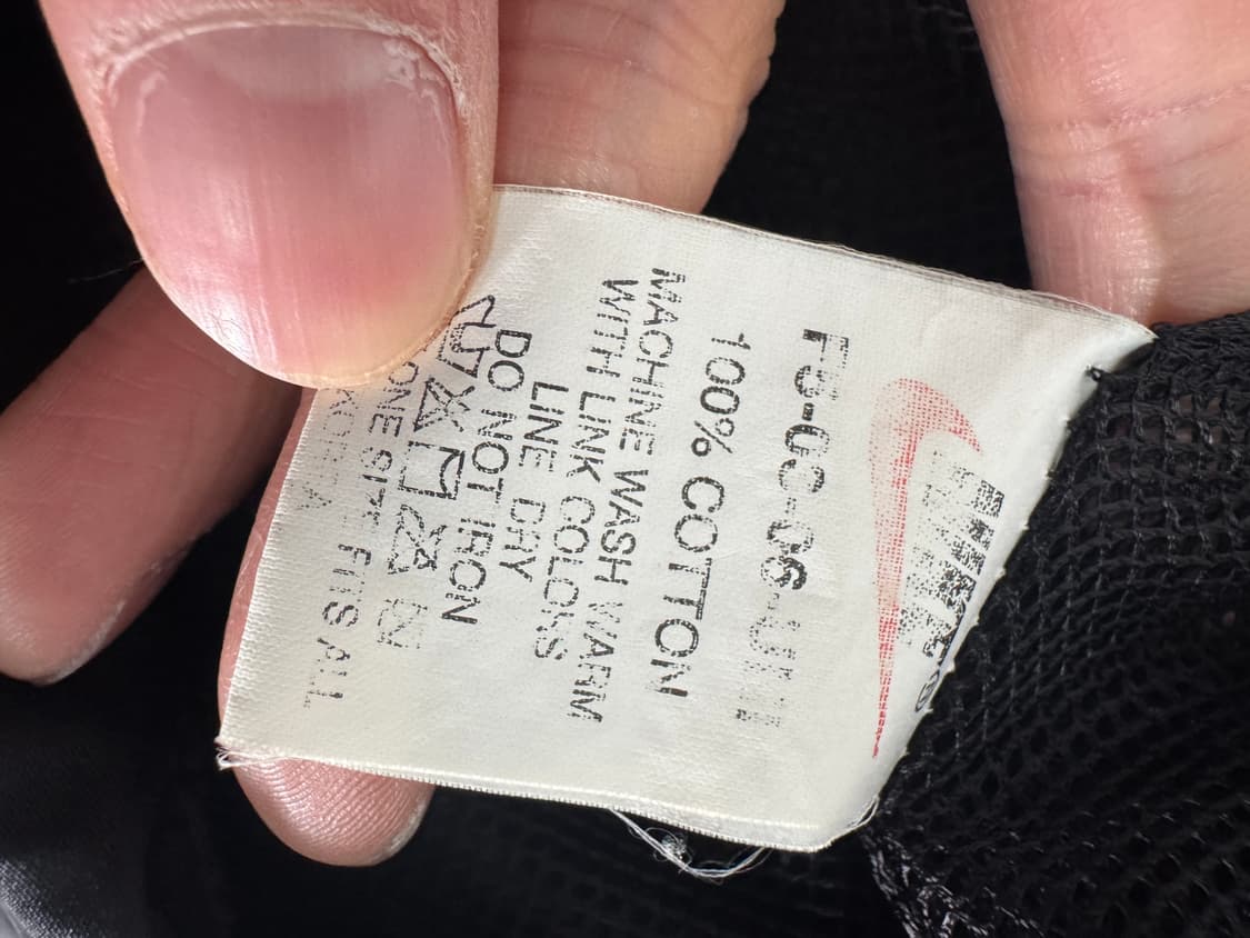 나이키 올드스쿨 스우시 사이드라인 후드 바람막이 블랙 상품이미지5